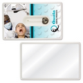 Credit Card Style Dental Floss w/Mirror